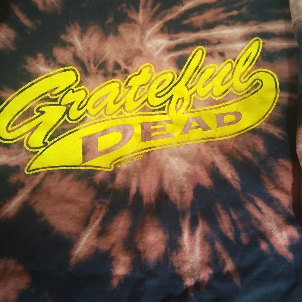 Vintage Grateful Dead Logo Tie Dye T-Shirt